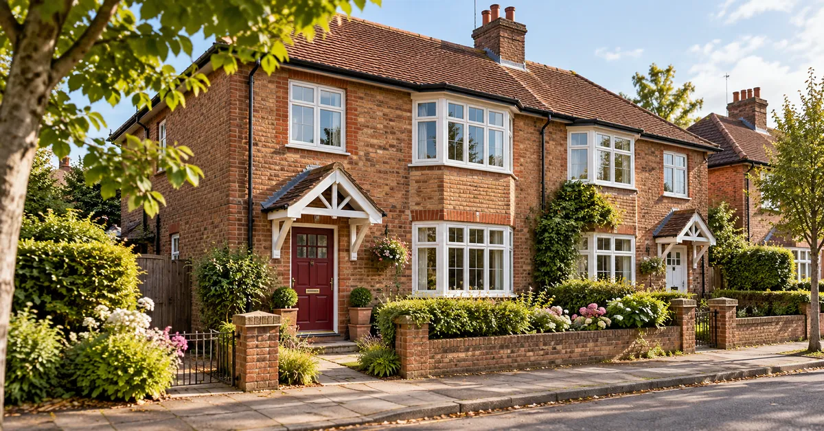 AI illustration: Residential homes inspired by Kent housing